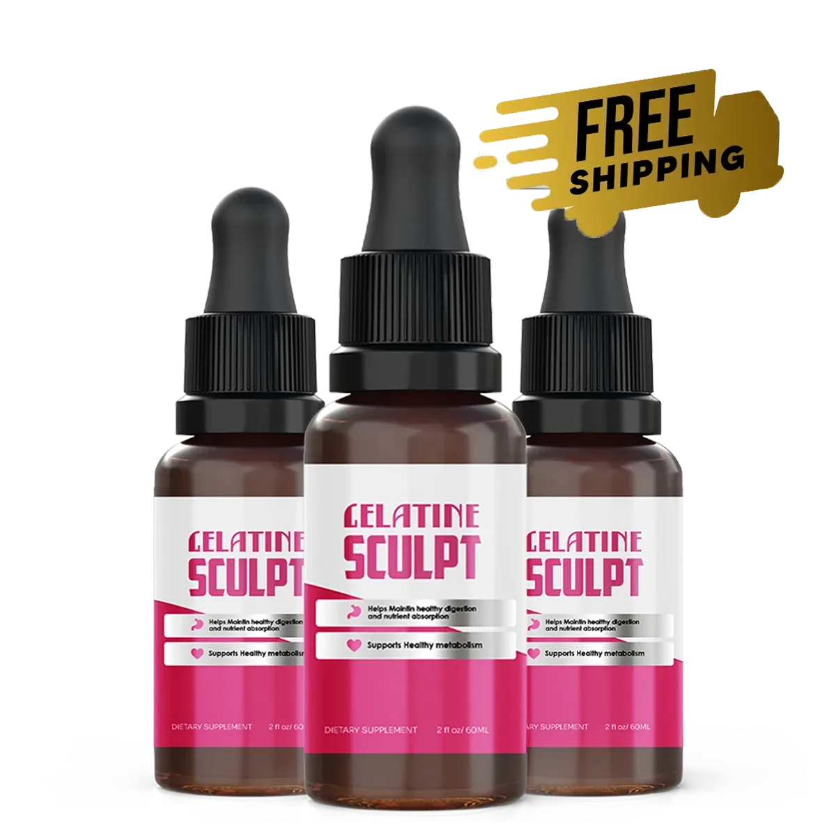 3 bottles Gelatine Sculpt